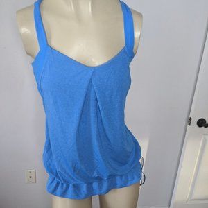 Lululemon rest Less blue tank top